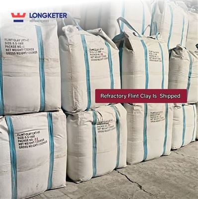 Zibo Long Keter Refractories відправляє велику партію вогнетривкої крем’яної ...